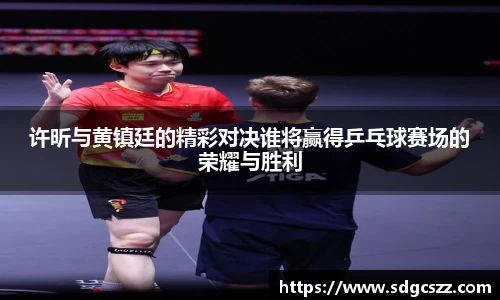 许昕与黄镇廷的精彩对决谁将赢得乒乓球赛场的荣耀与胜利